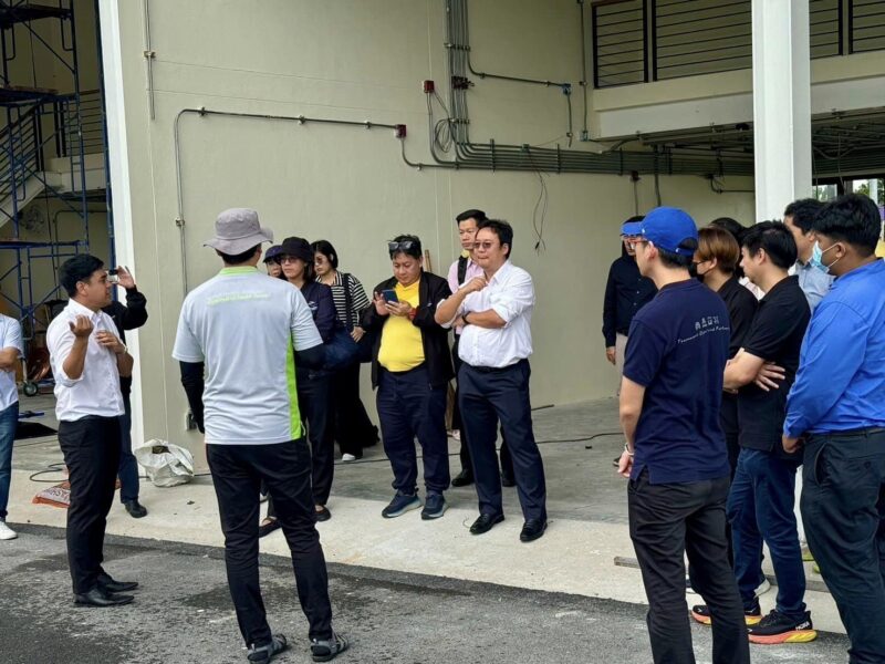 กรมวิทย์ฯบริการ โชว์ศักยภาพศูนย์ทดสอบยานยนต์เชื่อมต่อและขับขี่อัตโนมัติ (T-CAVs) แก่คณะผู้บริหารระดับสูง หลักสูตร “ผู้นำการส่งเสริมเมืองอัจฉริยะ (Smart City Leadership Program: SCL) รุ่นที่ 4” และคณะเจ้าหน้าที่สนข.