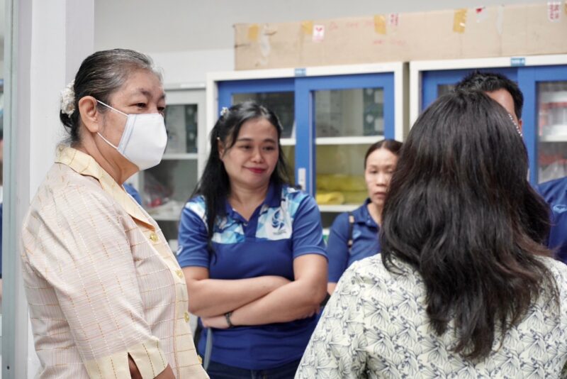 กรมวิทย์ฯ บริการ เปิดบ้านต้อนรับ คณะผู้บริหาร อาจารย์และบุคลากร ภาควิชาเคมี มทร.ธัญบุรี เข้าศึกษาดูงานและหารือ “การอบรมและยกระดับห้องปฏิบัติการทดสอบ” เพื่อการพัฒนาศักยภาพบุคลากรและการยกระดับห้องปฏิบัติการวิทยาศาสตร์ให้ได้มาตรฐานสากล