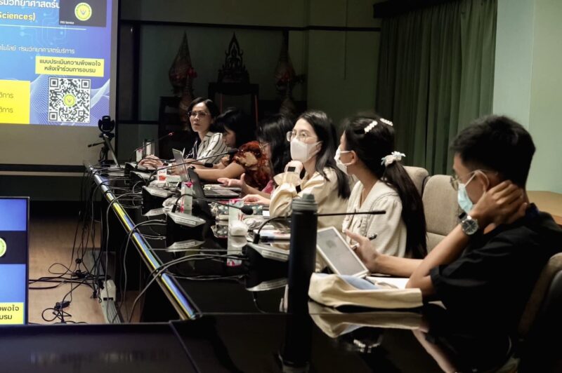 กรมวิทย์ฯ บริการ จัดบรรยายและฝึกปฏิบัติระบบฐานข้อมูลวารสารอิเล็กทรอนิกส์ (ThaiJO) เพื่อยกระดับวารสารวิชาการระดับชาติ