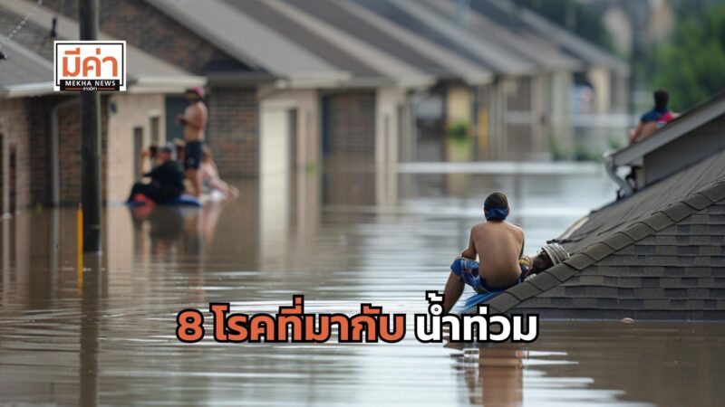 ส่อง 8 โรคที่มากับน้ำท่วม พร้อมวิธีป้องกัน