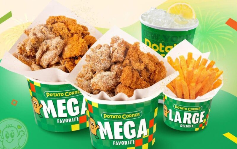 Potato Corner ลด 60% 6 เมนู 16-22 มิ.ย. 68