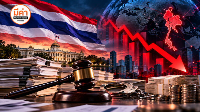นิติธรรมไทยร่วงอันดับ 80 ของโลก สะท้อนปัญหาคอร์รัปชันและการบังคับใช้กฎหมาย กระทบความเชื่อมั่นนักลงทุนและเศรษฐกิจไทย