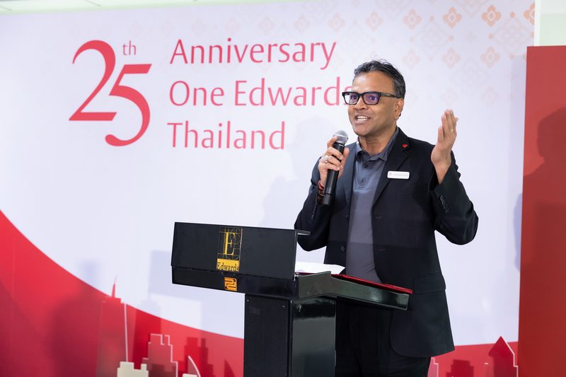 Mr. Parameswaran Nair หัวหน้าประจำประเทศอินเดียและเอเชียตะวันออกเฉียงใต้ Edwards Lifesciences