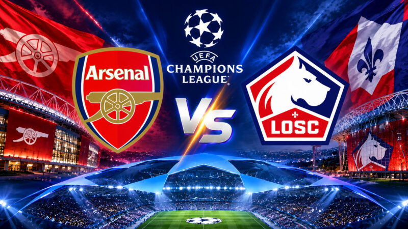 อาร์เซน่อล พบ ลีลล์ ดูบอลสด UCL คืนนี้ เช็กช่องทาง LIVE ถ่ายทอดสด-ไลน์อัพ