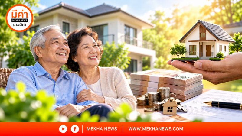 แคมเปญสินเชื่อ Reverse Mortgage ธอส. เปลี่ยนบ้านเป็นเงินรายเดือน สำหรับผู้สูงอายุ